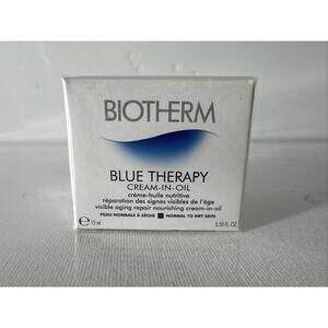Biotherm Blue Therapy Cream-in-Oil 15ml NIB Normal to Dry Skin